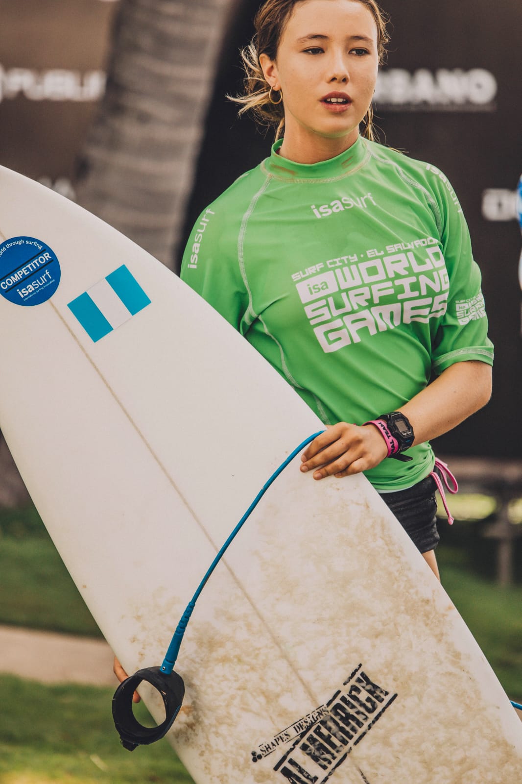 Guatemalteca Anaí Porras se consagra como la mejor surfista de Centroamérica en el Campeonato Mundial Junior